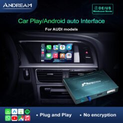 Andream Wireless Apple CarPlay MirrorLink For Audi Q3 Q5 Q7 A1 A3 A4 A5 A6 A7 A8 S5 S7 with 3G/3G+/MIB MMI/Symphony/Concert Prime Multimedia Box