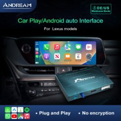 Andream Wireless Carplay For Lexus GS/LS/ES/IS/UX/LX/RC/NX/RX Android Auto Automatic Interface Box Mirror Multimedia AirPlay Interface Box