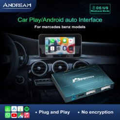 Andream Wireless CarPlay Android Auto MMI Interface Adapter Prime Retrofit For Mercedes Benz NTG 4.5 4.7 4.8 5.0 5.1 Mirror Link Navigation Box Kit