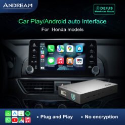 Andream Wireless Carplay Android Auto MMI Prime Retrofit Interface Ｍodule Box For Honda Judai Accord INSPIRE 2018-2021 USB Adapter