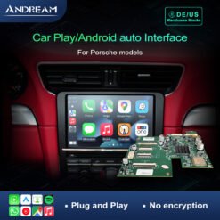 Andream Wireless CarPlay Android Auto MMI Interface Adapter Prime Retrofit Kit For Porsche 911 Bosxter Cayman Macan Cayenne Panamera  PCM3.1 PCM4.0