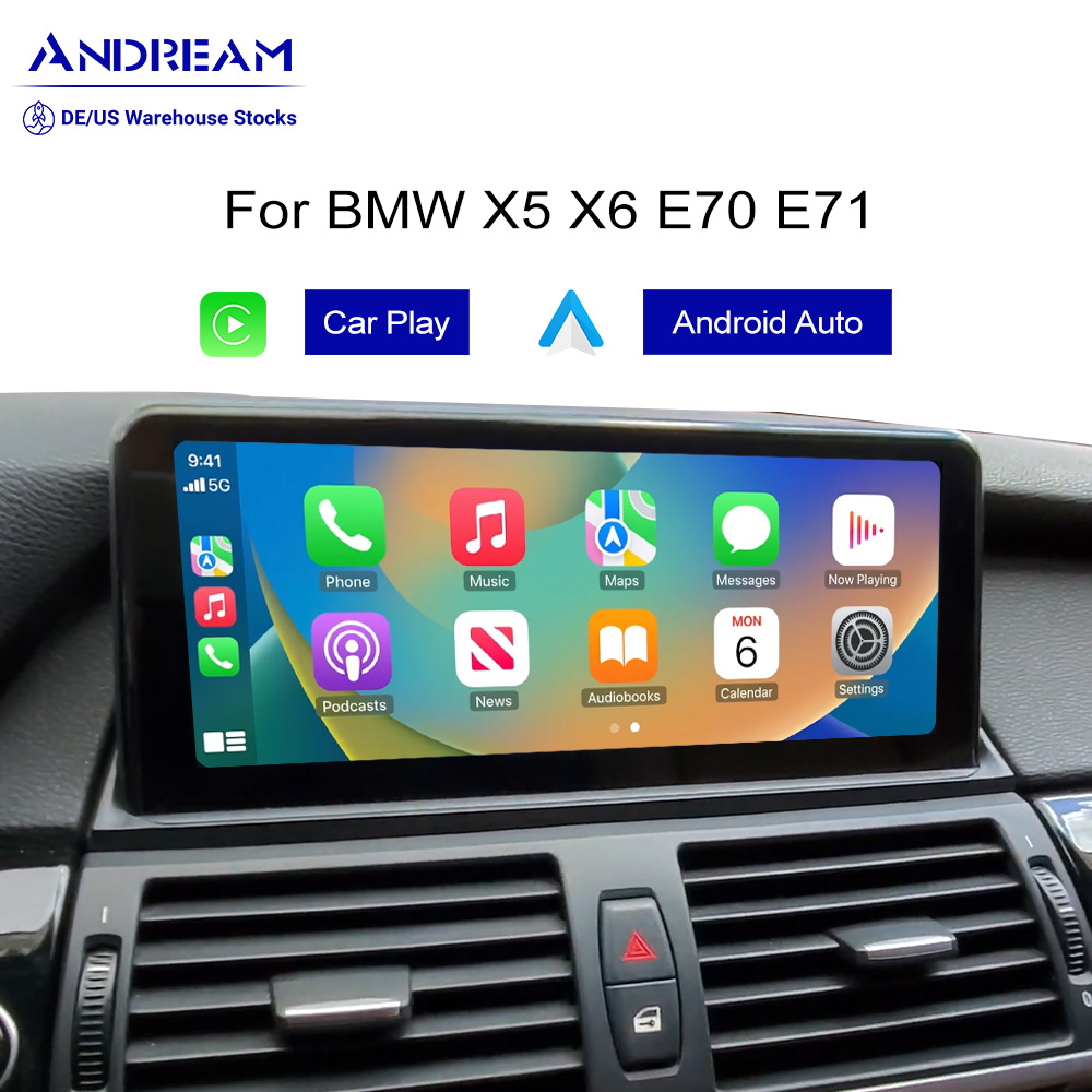 Andream 8.8 Wireless CarPlay Android Auto Head Unit Multimedia For BM –  Andream(EU)