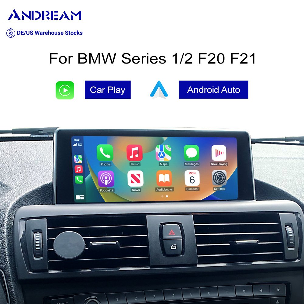 Andream 8.8 Inch Wireless CarPlay Android Auto Multimedia Car Dvd Player For BMW Series 1 2 F20 F21 2011-2017 Head Unit Touch Screen