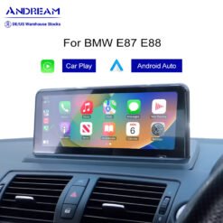 Andream 10.25" Wireless CarPlay Android Auto Car Multimedia Head Unit  For BMW Series1 E87 E88 E81 E82 2005-2014 IPS Carplay Touch Screen