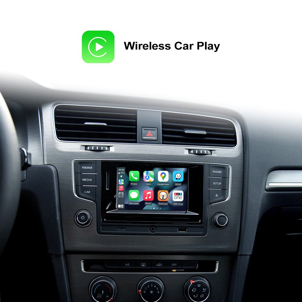 Andream Wireless Carplay Android Auto Interface Box Module For Volkswagen VW Golf Passat Lingdu Tiguan Teramont 2014-2018 Navigation MMI MIB System - Image 5