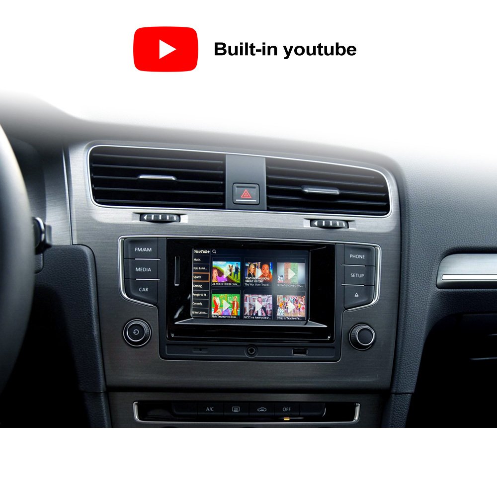 Andream Wireless Carplay Android Auto Interface Box Module For Volkswagen VW Golf Passat Lingdu Tiguan Teramont 2014-2018 Navigation MMI MIB System - Image 7