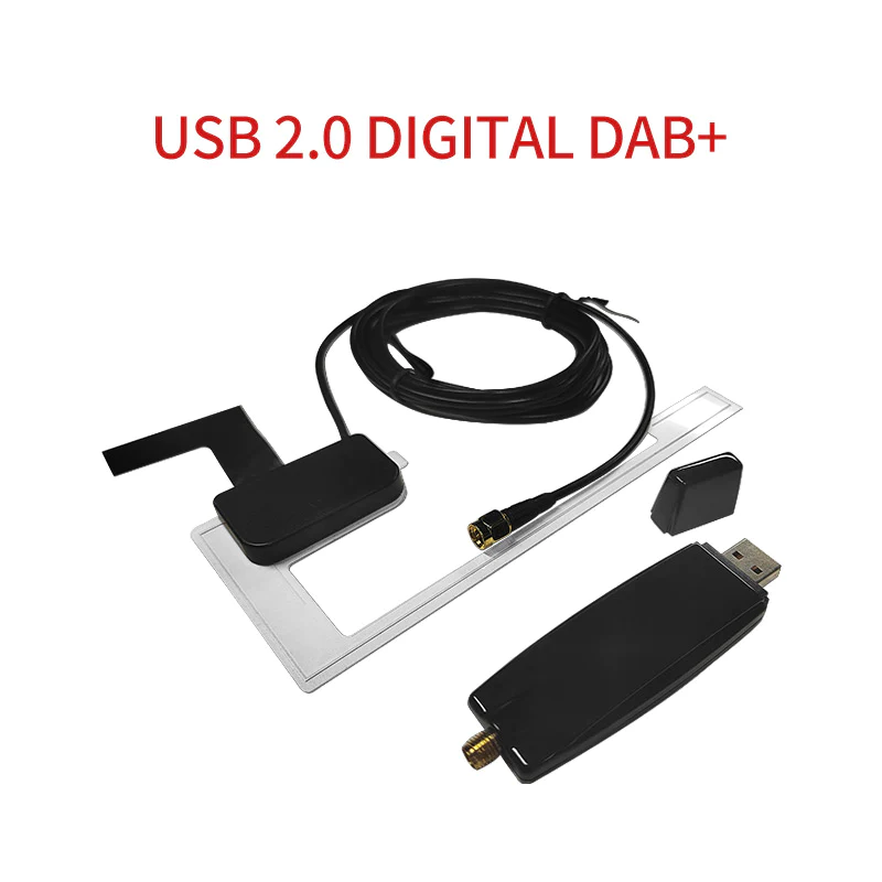 Andream Car DAB+ Tuner/Box for Android Car DVD USB Digital Audio Broadcasting Receiver with Antenna Works for Europe android - Image 3