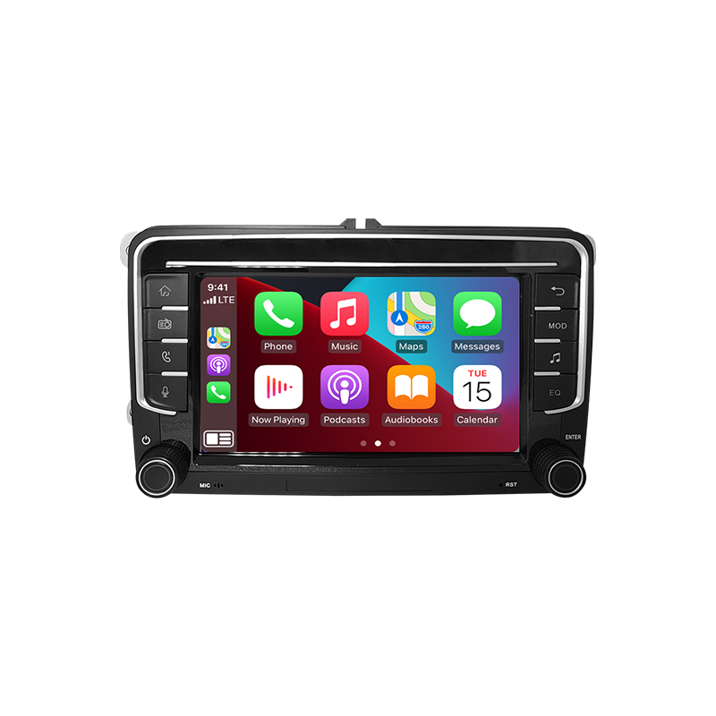 Andream Carplay Head Unit IPS Full Touchscreen GPS Navigation Radio For VW Volkswagen POLO GOLF PASSAT B6 SEAT Leon Skoda JETTA TIGUAN TOURAN Car Dvd - Image 2