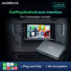 Andream Wireless Carplay Android Auto Interface Box Module For Volkswagen VW Golf Passat Lingdu Tiguan Teramont 2014-2018 Navigation MMI MIB System