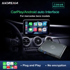 Andream Wireless CarPlay & Android Auto MMI Interface Adapter Prime for Mercedes-Benz NTG 4.5 4.7 5.1 Retrofit Upgrade Box