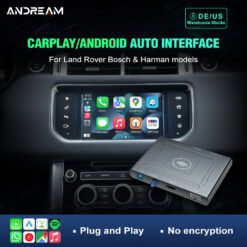 Andream Wireless CarPlay & Android Auto Interface Module Box Land Rover Sport, Evoque, Vogue, Discovery 4, and Jaguar XE, XF Models