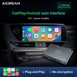 Andream Wireless Carplay For Lexus GS/LS/ES/IS/UX/LX/RC/NX/RX Android Auto Automatic Interface Box Mirror Multimedia AirPlay Interface Box