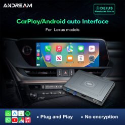 Andream Wireless Carplay For Lexus GS/LS/ES/IS/UX/LX/RC/NX/RX Android Auto Automatic Interface Box Mirror Multimedia AirPlay Interface Box