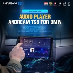 Andream Android 14 For BMW 3 Series 325i M3 Sedan Touring E46 1998-2006 Car Radio Stereo Wireless Carplay Android Auto Tuning Audio Player Vehicles