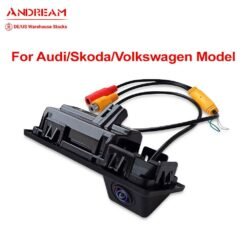 AHD format camera 1080P，Suitable for 17/18 Audi A4L, 16/17 Volkswagen Touran L, 17/18 Volkswagen Tiguan L, 17/18 Volkswagen Touareg, 17 Volkswagen Weiling, 17/18 Skoda Superb/Octavia/Octavia wagon, 18 Volkswagen Lavida Plus, 18 Audi A3.