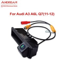 AHD format camera 1080P,Applicable to 11 models of Audi A6L, 11/12 models of Audi Q7, 11/12 models of A3