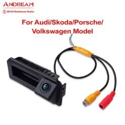 AHD format camera 1080P.Suitable for 17/18 foreign Audi Q2, 17/18/19 Audi A5, 18/20 Audi Q5L, 18/20 Audi Q2L, 19 Audi A6L, 19 Audi Q3, 17/18 Skoda Kodiaq, 18 Skoda Kodiaq, 18 Cayenne