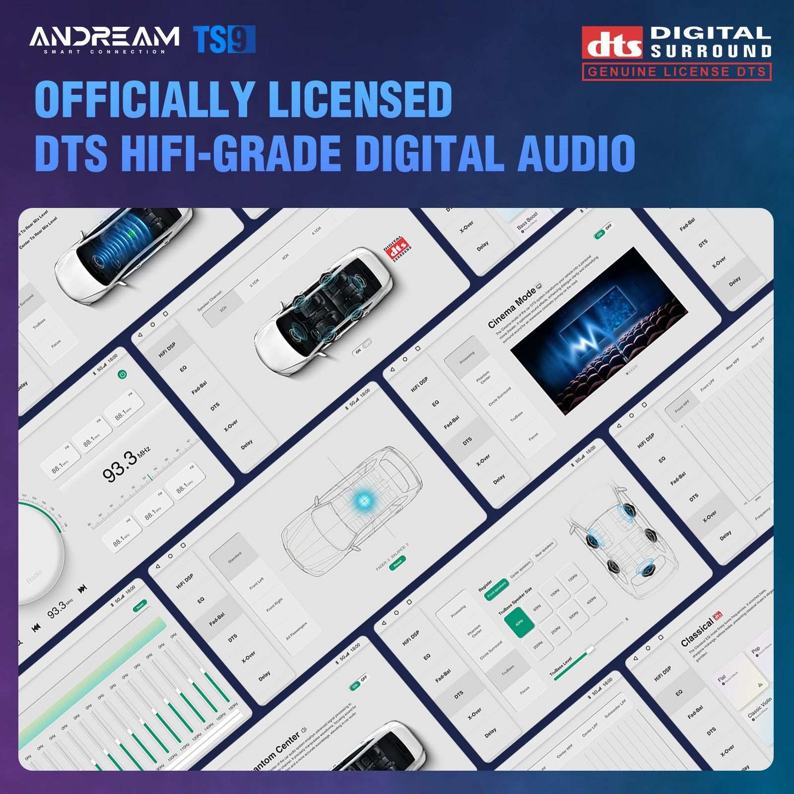 Andream For Audi A3 S3 RS3 2002-2009 Car Radio Apple Carplay Android Auto 2K Screen GPS Bluetooth Head Unit Stereo Audio Player Rever camera Device - Image 4