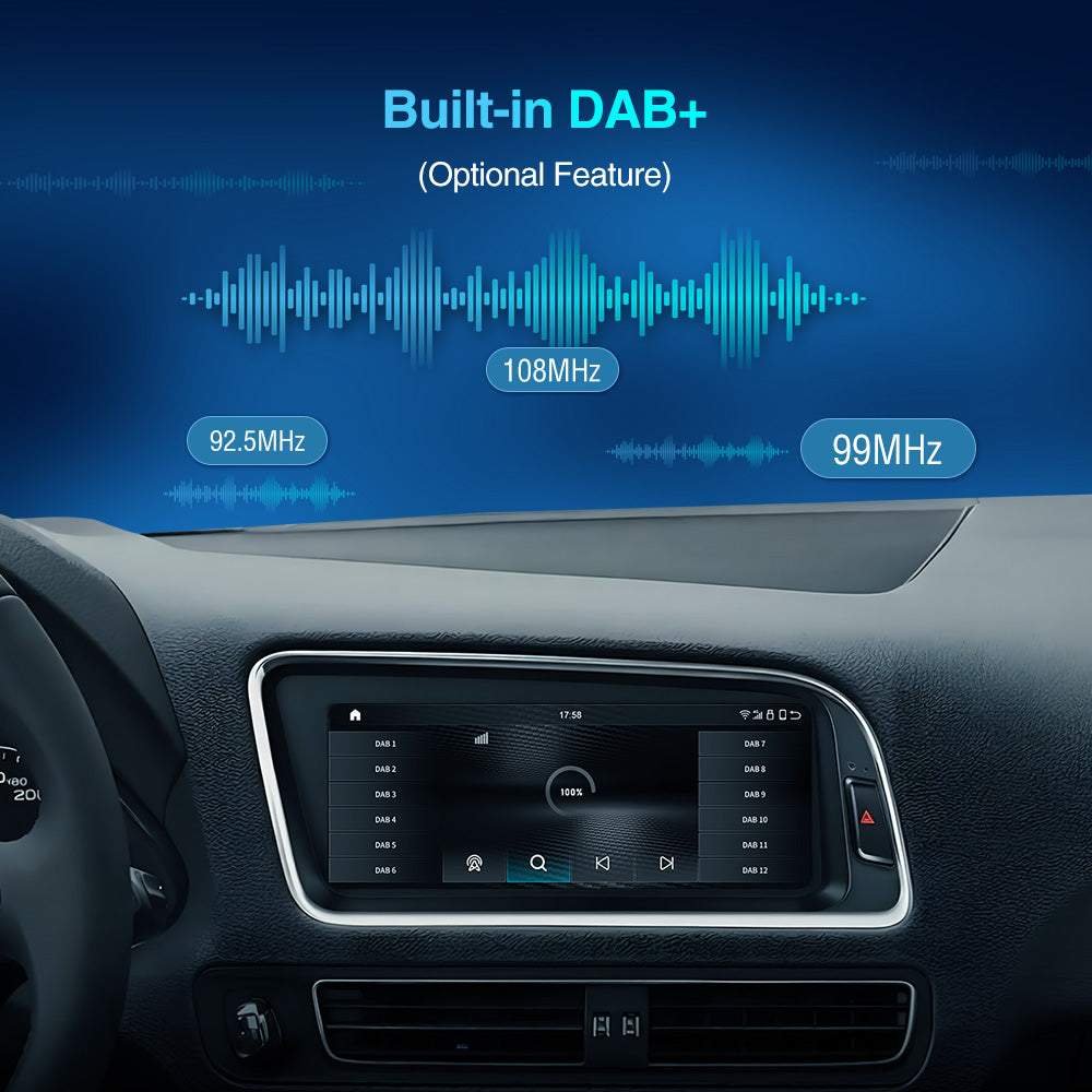 Andream 8.8 Inch Carplay Android Auto Interface For Audi A4 A5 S4 S5 RS4 RS5 Q5 2009-2018 Upgrade Car Radio GPS Navi Multimedia DVD Linux Screen - Image 2