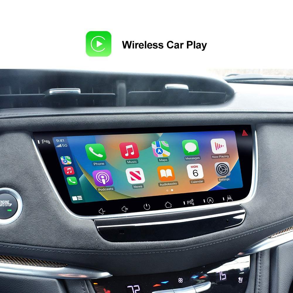 Andream 10.25 Inch Android 14.0 Wireless CarPlay Touch Screen Stereo Android Auto Autoaudio GPS Navi For Cadillac XT5 XT6 2016-2023 Car Radio - Image 2