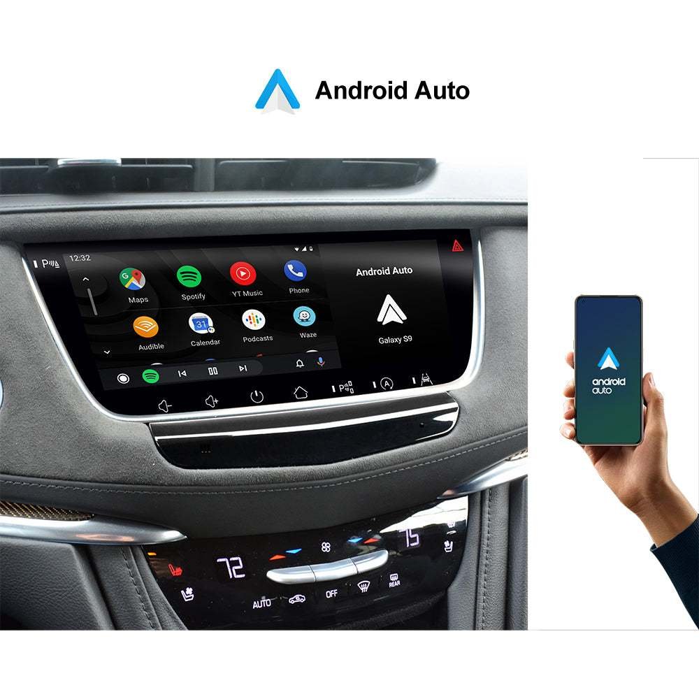Andream 10.25 Inch Android 14.0 Wireless CarPlay Touch Screen Stereo Android Auto Autoaudio GPS Navi For Cadillac XT5 XT6 2016-2023 Car Radio - Image 3