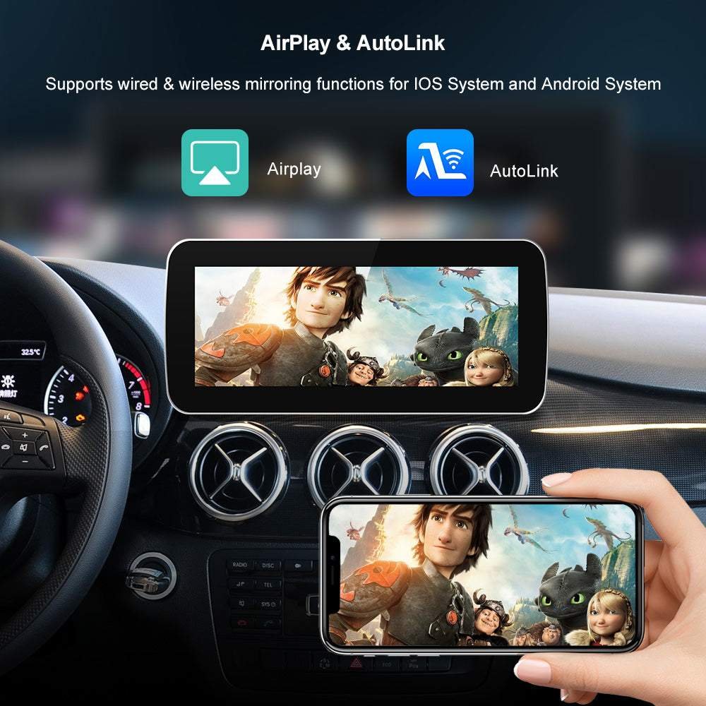 Andream Wireless Carplay/Android Auto 1920*720 10.25'' 12.3 '' Touchscreen Multimedia For Mercedes-Benz 2008-2012 Ntg 4.0 Autoradio Gps Navigatie - Image 3