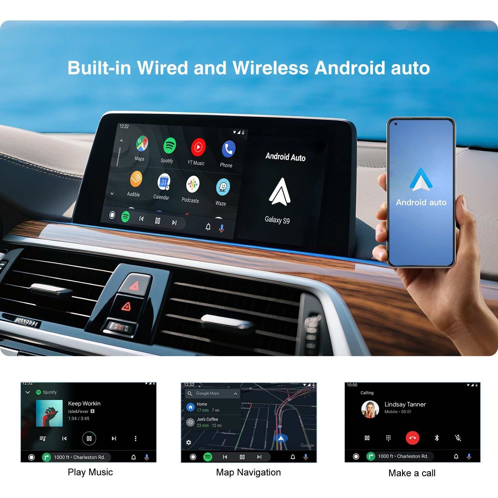 BMW NBT system dedicated wireless CarPlay Android car box suitable for BMW 1 2 3 4 5 6 7 series X3 X4 X5 X6 MINI GPS navigation - Image 4