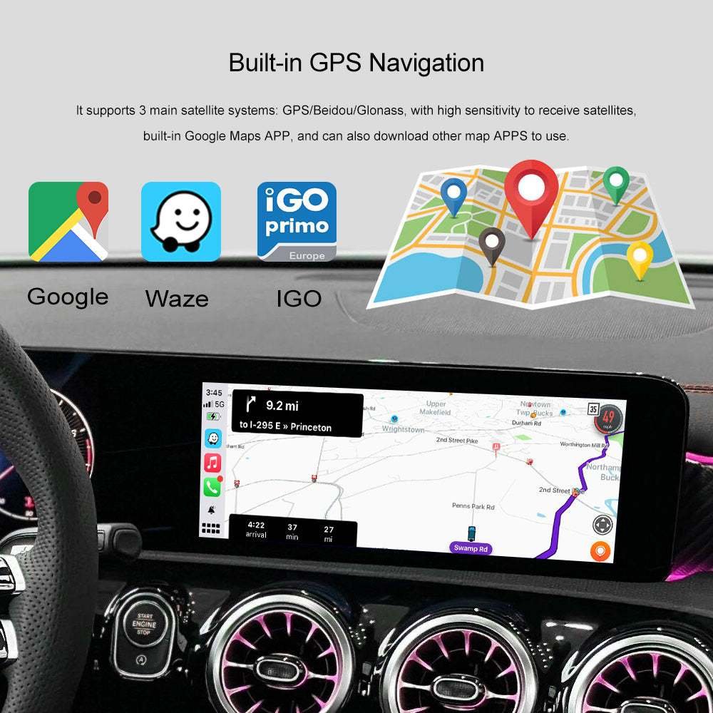 Andream Android 13.0 Multimedia Navigation Box 8GB+128GB Wireless CarPlay Android Auto For Mercedes Benz NTG A B C GLA GLB GLC Class NTG 5.5/6.0 - Image 3