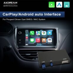 Andream Wireless Carplay Android Auto MMI Prime Retrofit For Peugeot SMEG 508 Citroen DS5/6 2013-2017 Opel Vauxhall Nac Upgrade Monitor Mirror Link