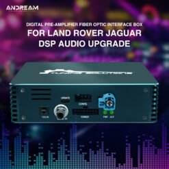 Fibre Optic Amplifier Adaptor Audio OEM DSP Upgrade Interface Kit Ethernet For Jaguar Land Rover Discovery 4 Sport Evoque Car Stereo Sound Tuning